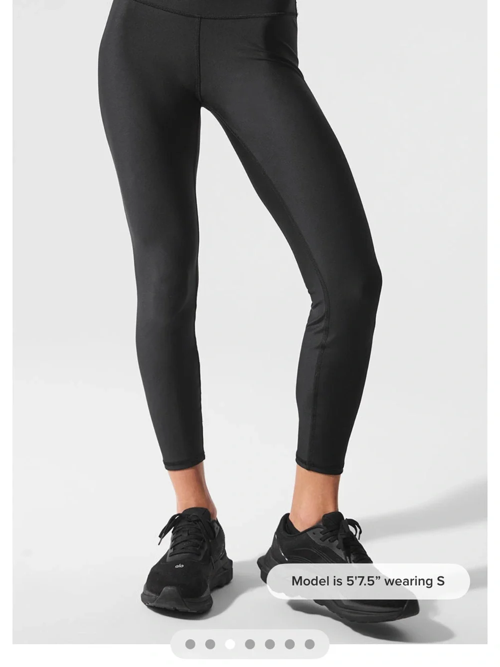 ALO Yoga Black High-Rise Performance Leggings